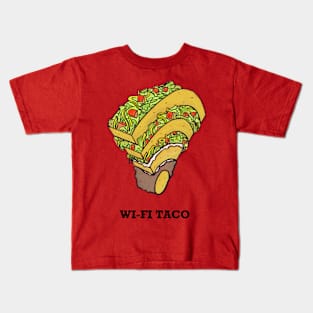 WI-FI TACO Kids T-Shirt